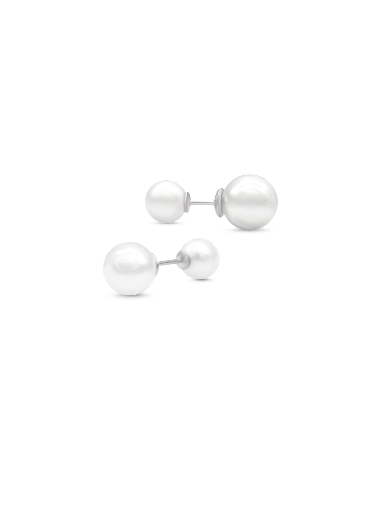 2-in-1 Pearl Earrings