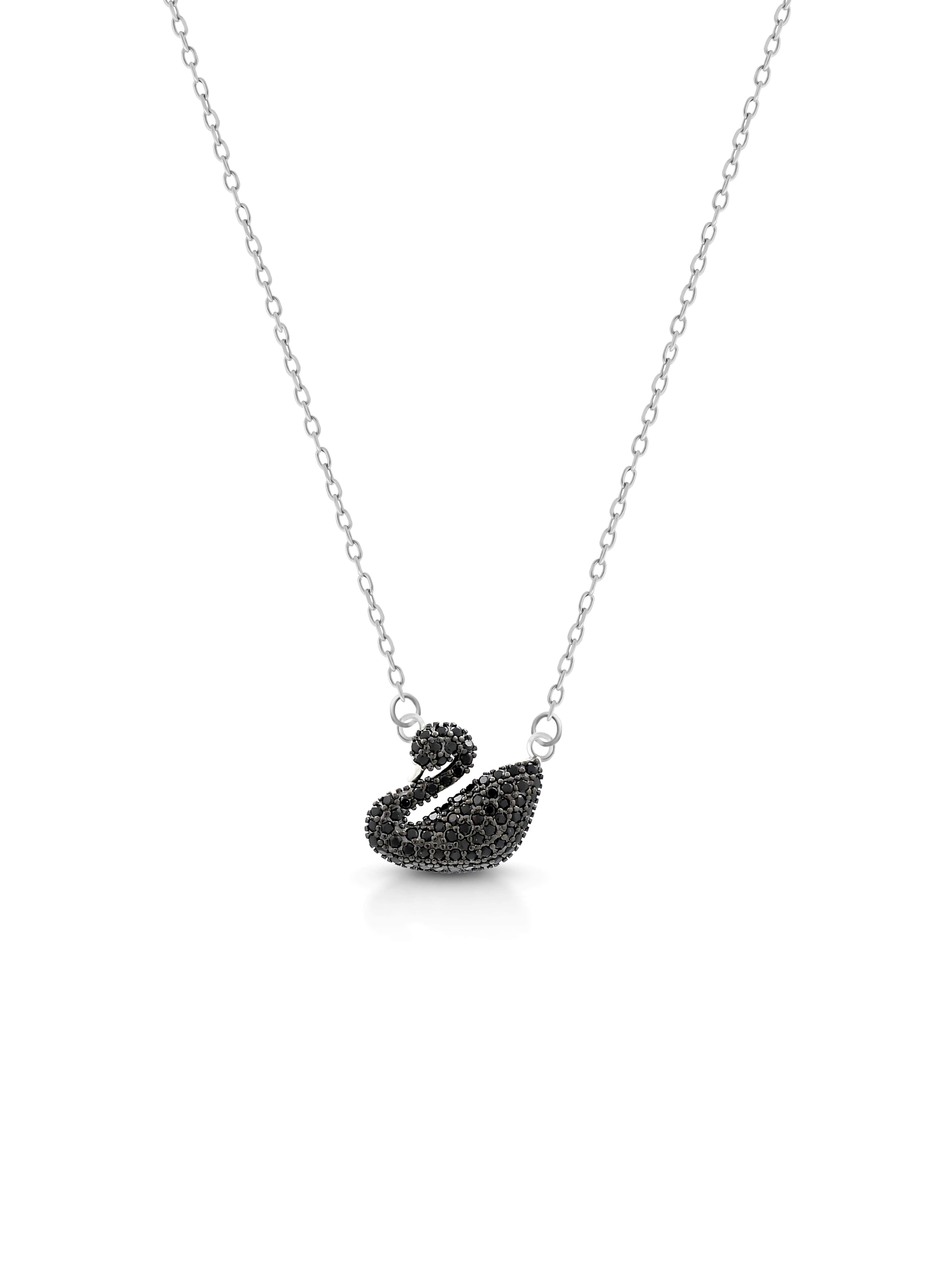 SWAN PENDANT WITH CHAIN