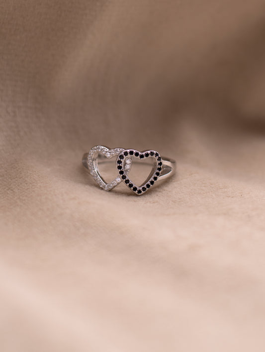 Dual Heart Ring