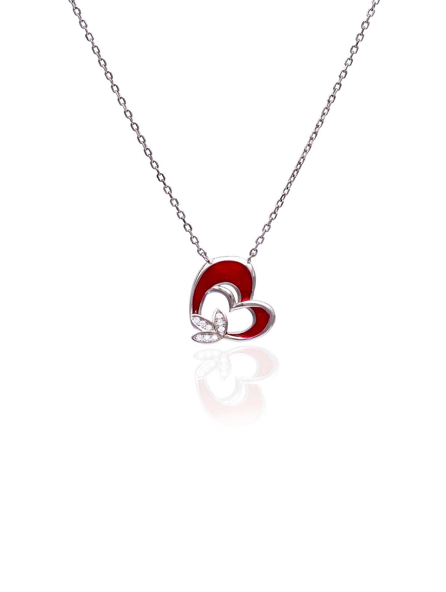 Heart Pendant with Chain