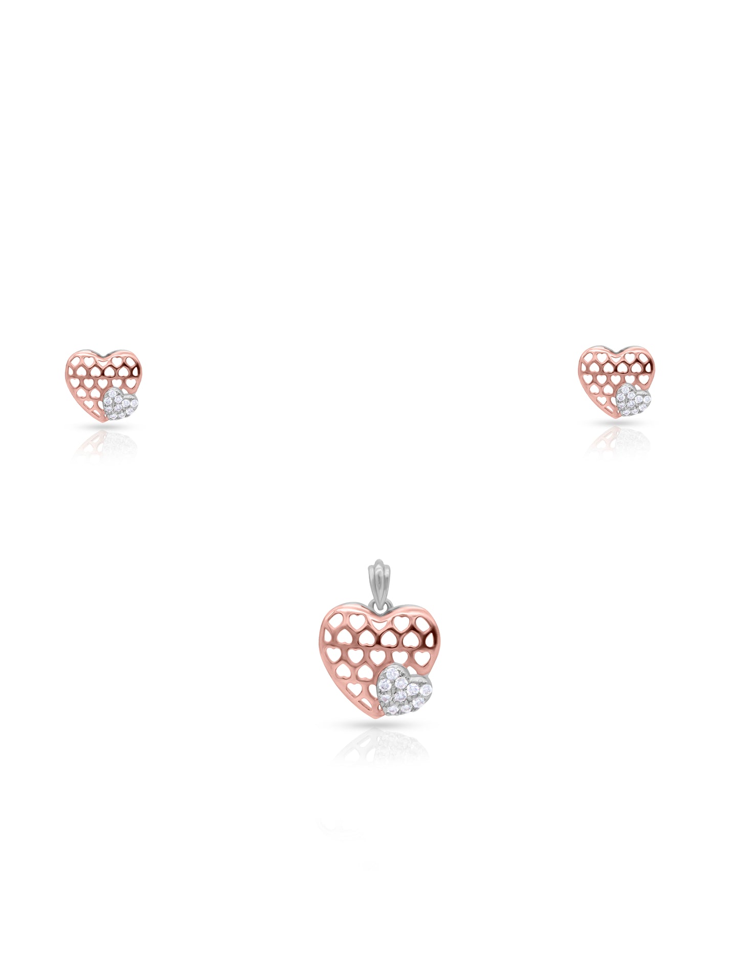 Heart Pendant Set