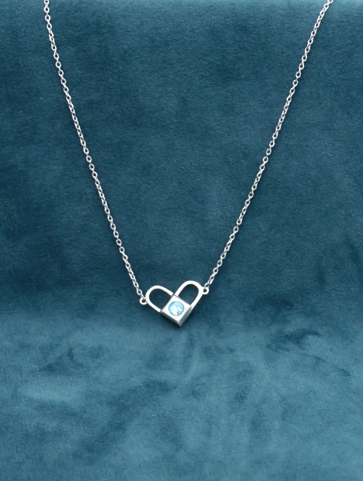 Magnetic Heart Pendant with Chain