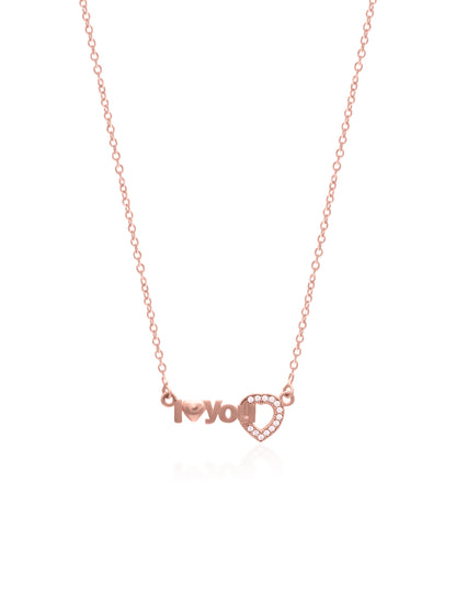 Love Pendant with Chain