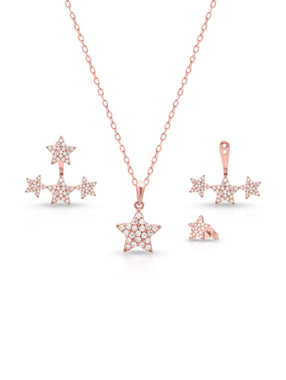 STAR SHAPE PENDANT SET