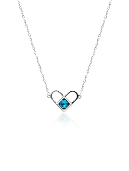 Magnetic Heart Pendant with Chain