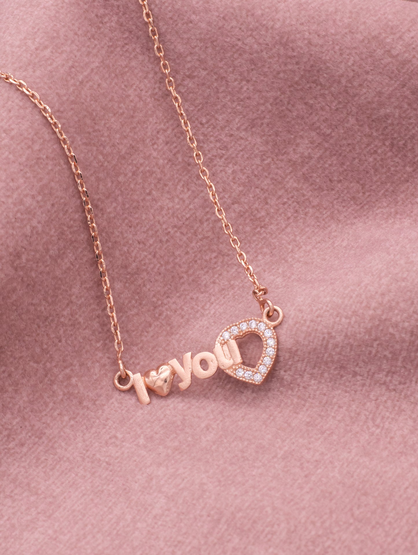 Love Pendant with Chain