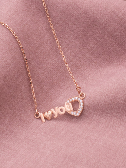 Love Pendant with Chain