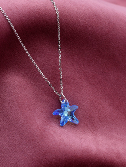 Star Pendant with Chain