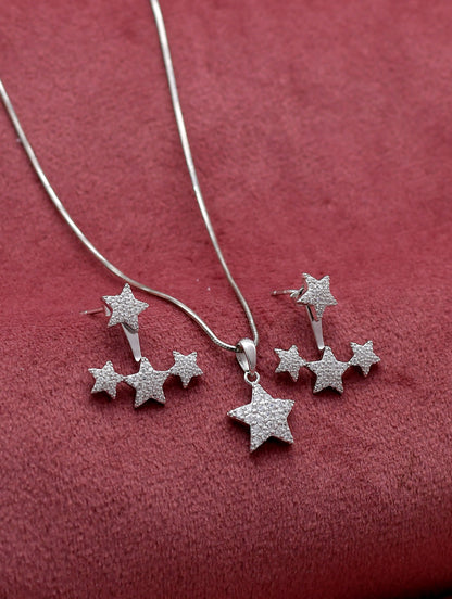 STAR SHAPE PENDANT SET