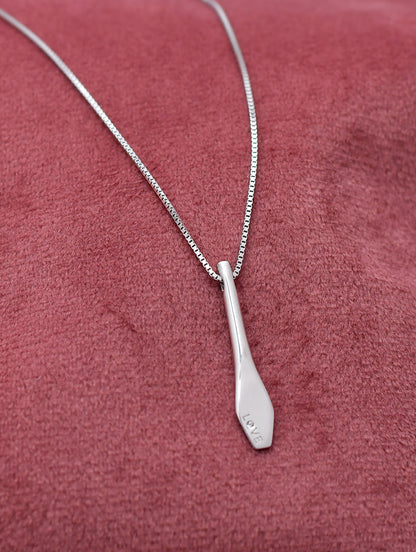 STERLING PENDANT WITH CHAIN