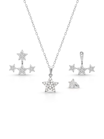 STAR SHAPE PENDANT SET