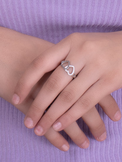 Dual Heart Ring